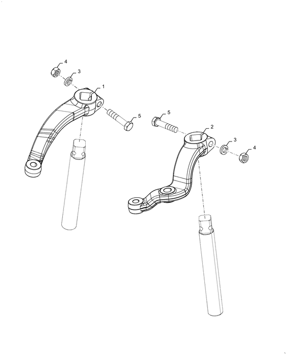 WM75(2) STEERING ARM