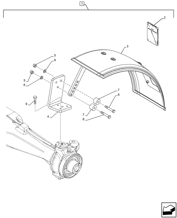 PS75 FRONT FENDER