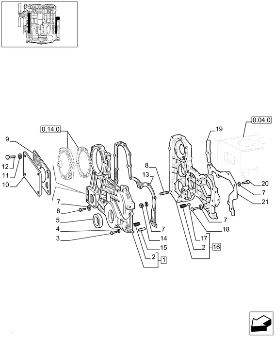 TN75A LUBE OIL NOZZLE