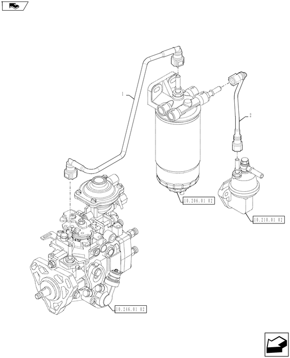 WM75(2) INJECTION PIPE