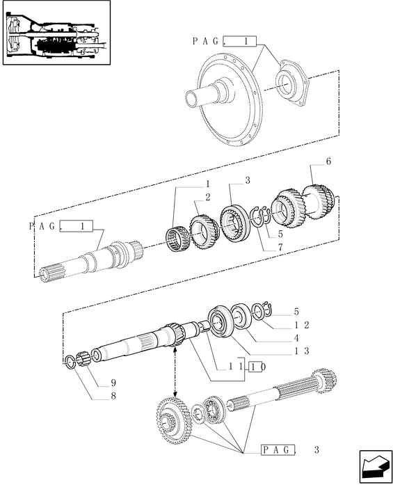 TM120 NEEDLE BEARING CAGE