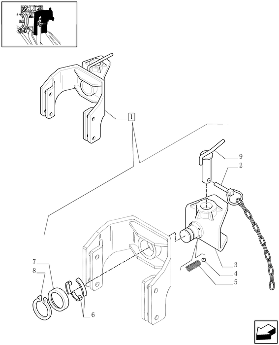 TN75A TOW HOOK