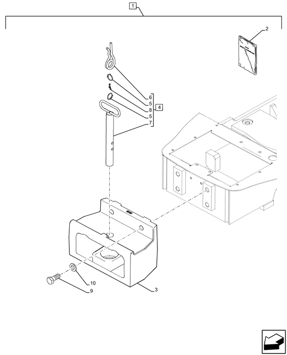 PS75 SPLIT PIN/SAFETY PIN