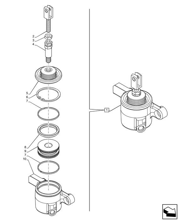 PS75 CYLINDER