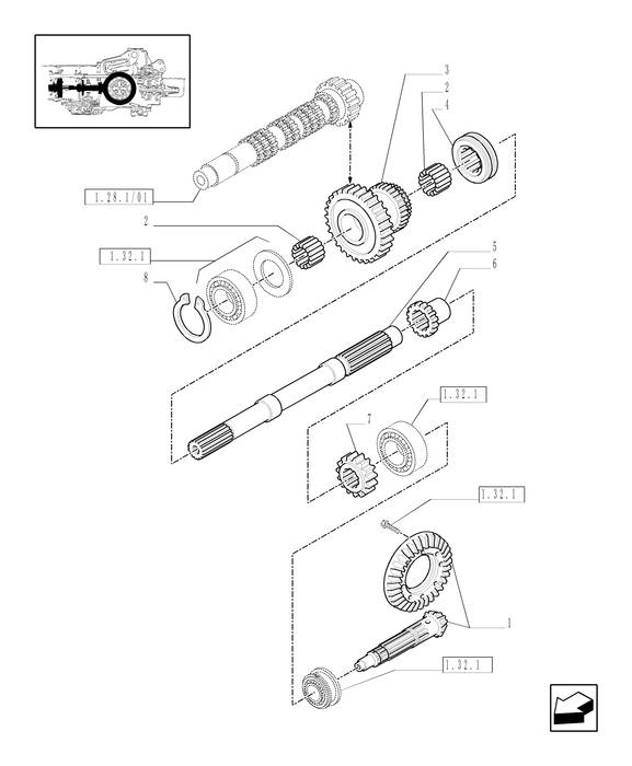 TN75A GEAR