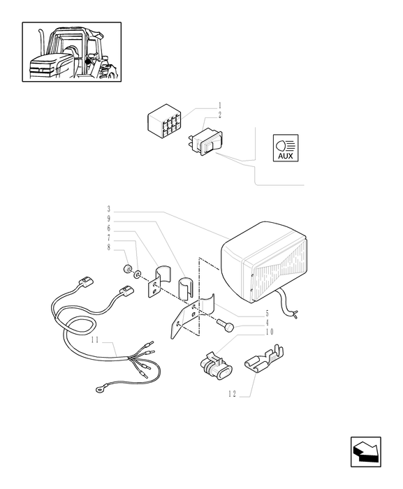 TM120 ELEC CONNECTOR