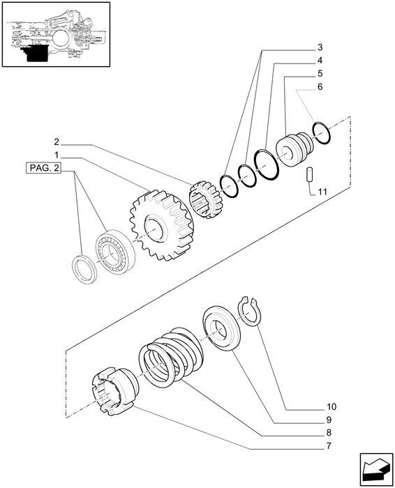 TN85A GEAR