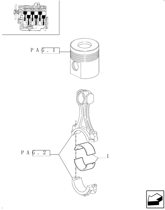 TM120 BEARING SET