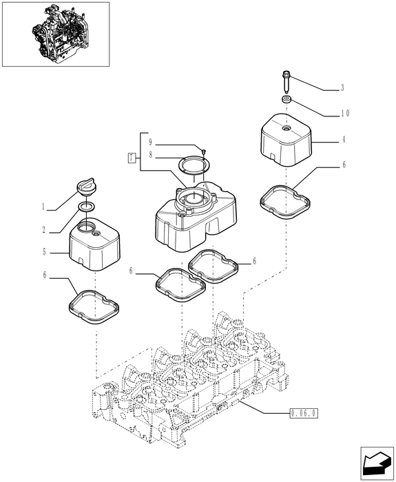 TN85A FILLER CAP