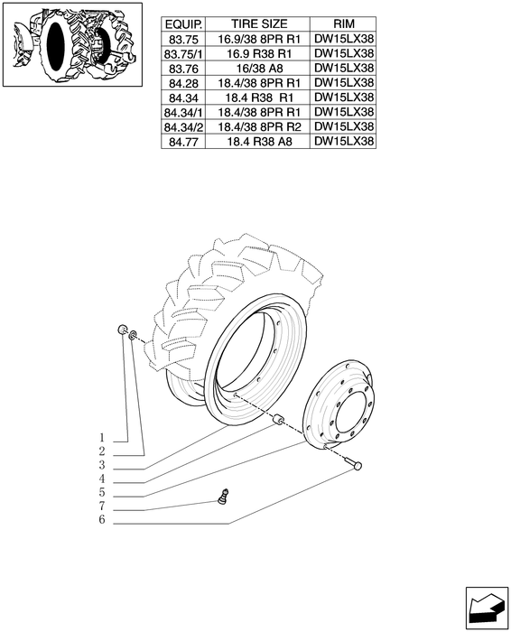 TM120 WHEEL NUT