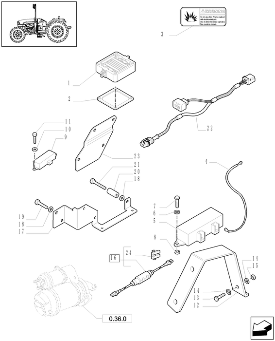 TN85A WIRE HARNESS