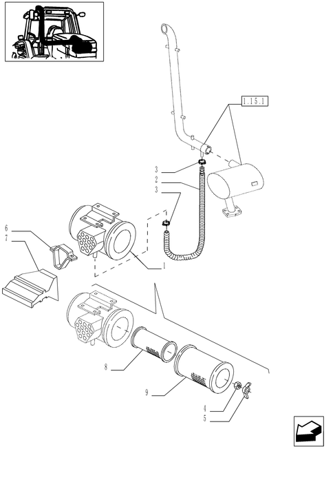 TM120 AIR CLEANER