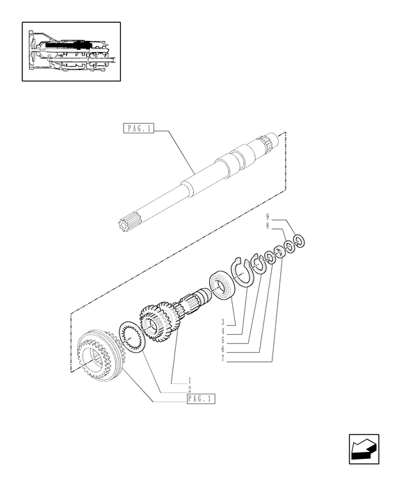 TN75A SHAFT