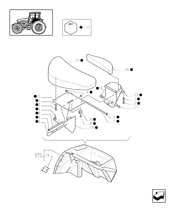 TM120 INSTRUCTIONAL SEAT