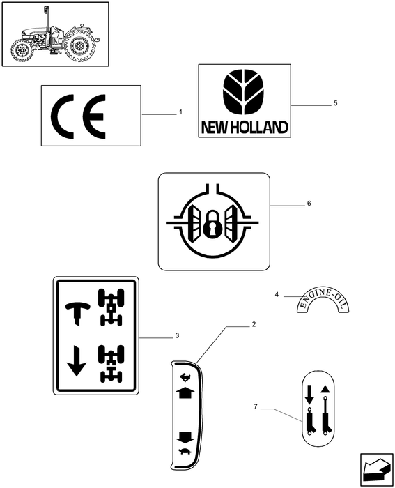 TN85A DECAL