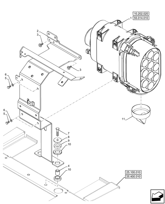 PS75 AIR CLEANER