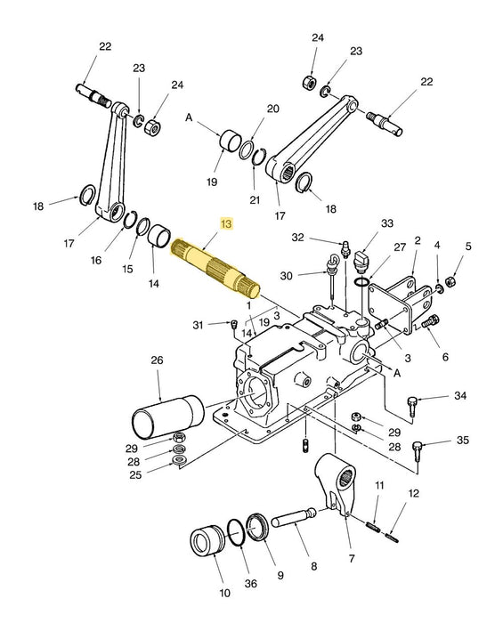 TC29DA SHAFT