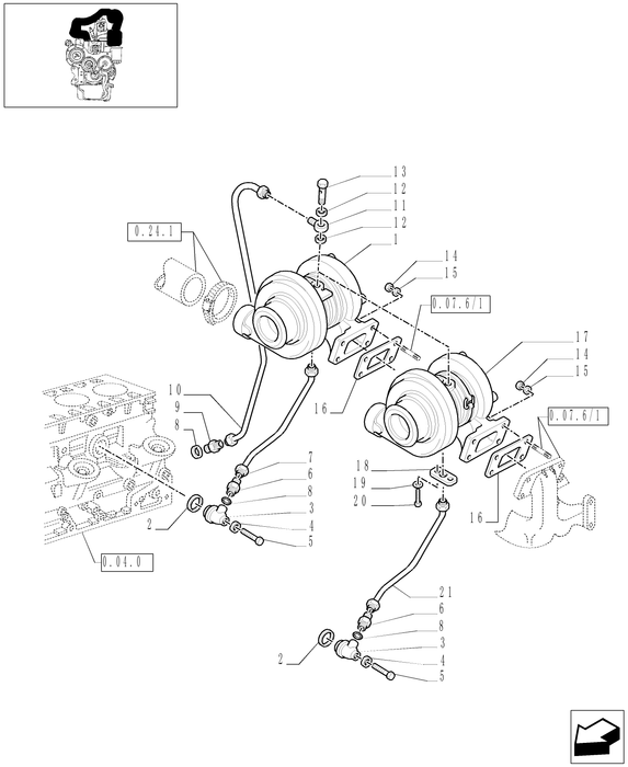 TN75A REMAN-TURBOCHARGER