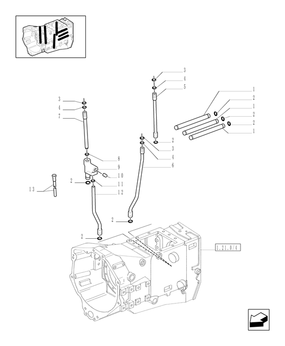 TM120 HYD TUBE