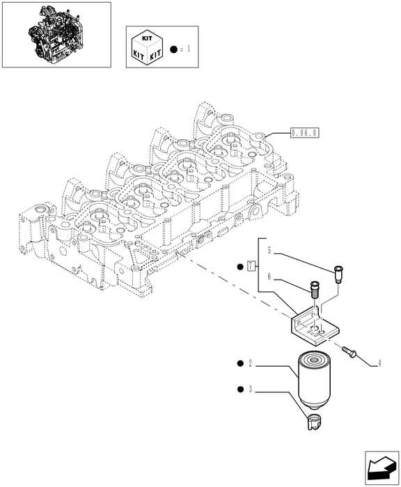 TN95A FILTER HEAD