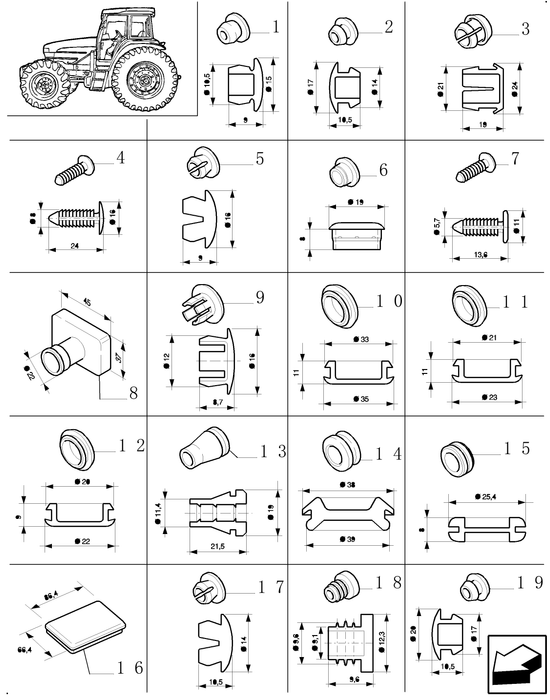 TM120 GROMMET