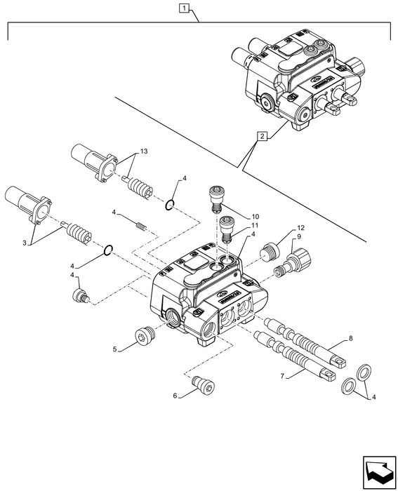 PS75 HYD CONNECTOR