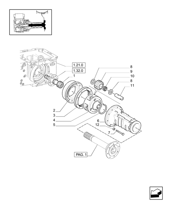 TN85A HALF SHAFT