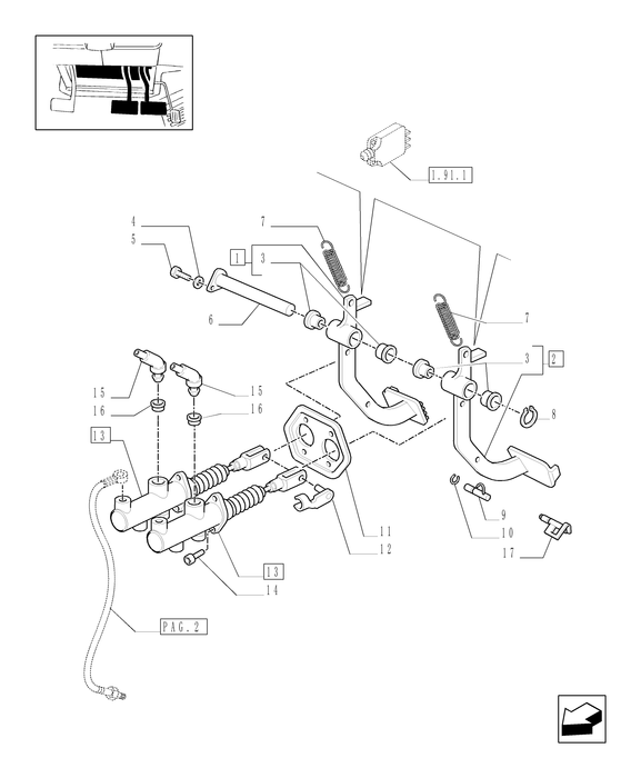 TM120 MASTER CYLINDER