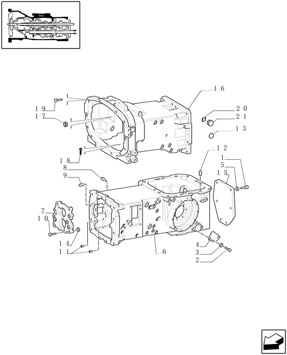 TN70A(2) TRANSMISSION HOUSING