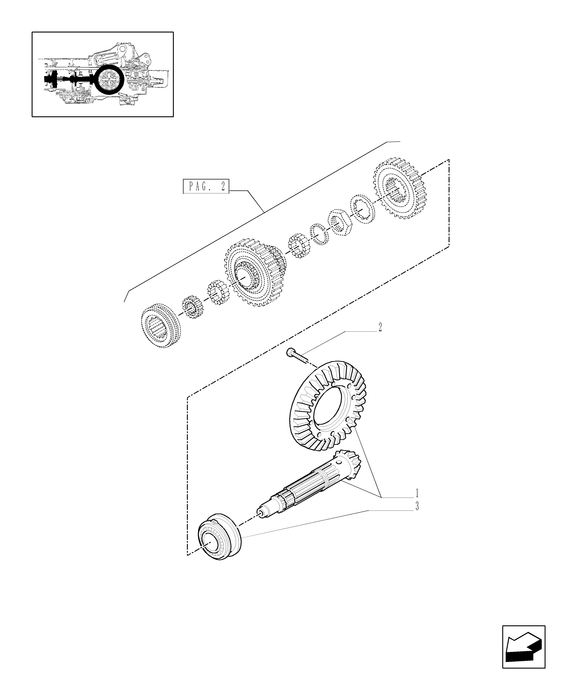 TN85A BEVEL GEAR