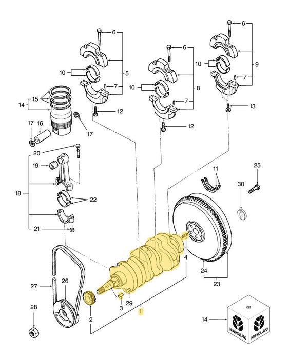 TC29DA CRANKSHAFT