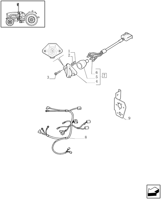 TN70A(2) WIRE HARNESS