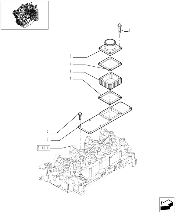 TN85A INLET MANIFOLD