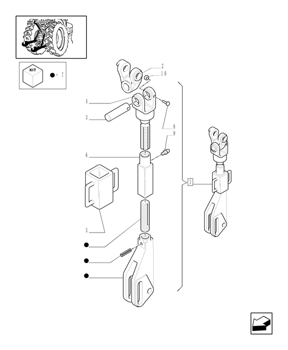 TM120 LIFT ARM