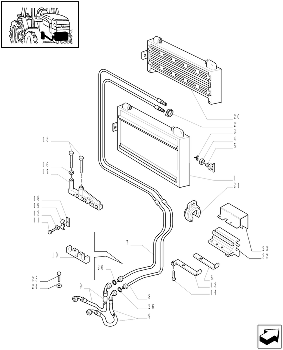 TM120 CLAMP BRACKET