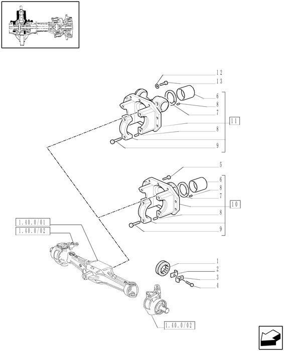 TN75A BEARING LOCK NUT