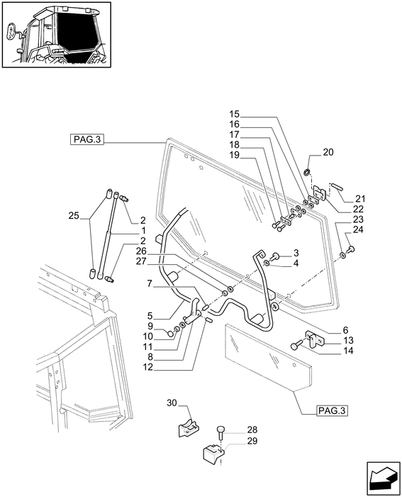 TM120 GAS STRUT