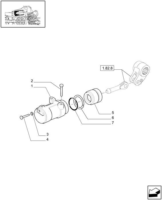 TN75A CYLINDER