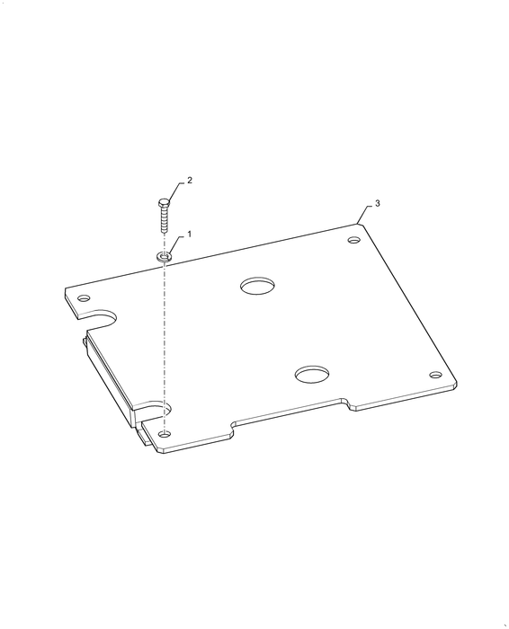 WM75(2) SEAT PLATE