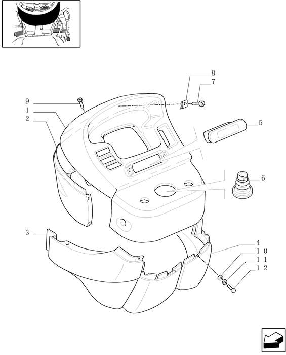 TN75A SPRING NUT