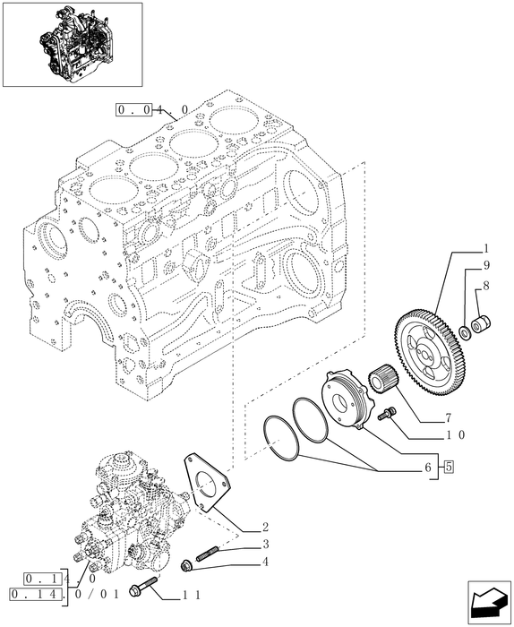 TN95A FLANGE NUT