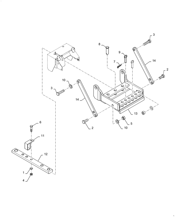 WM75(2) DRAWBAR SUPPORT