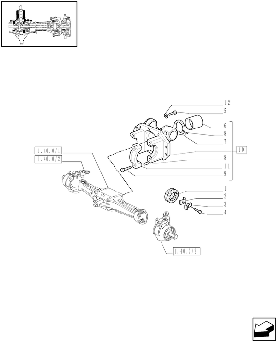 TN95A BEARING LOCK NUT