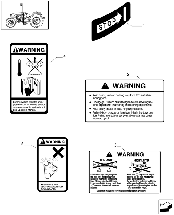 TN95A WARNING DECAL