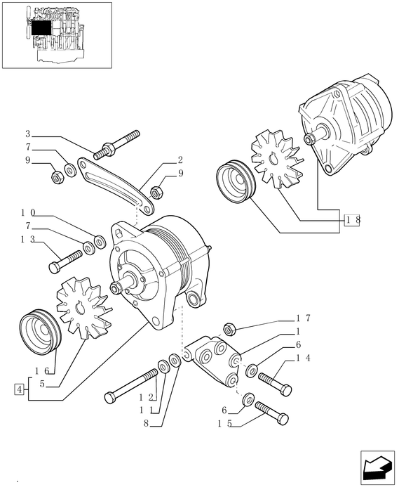 TN70A(2) CORE-ALTERNATOR