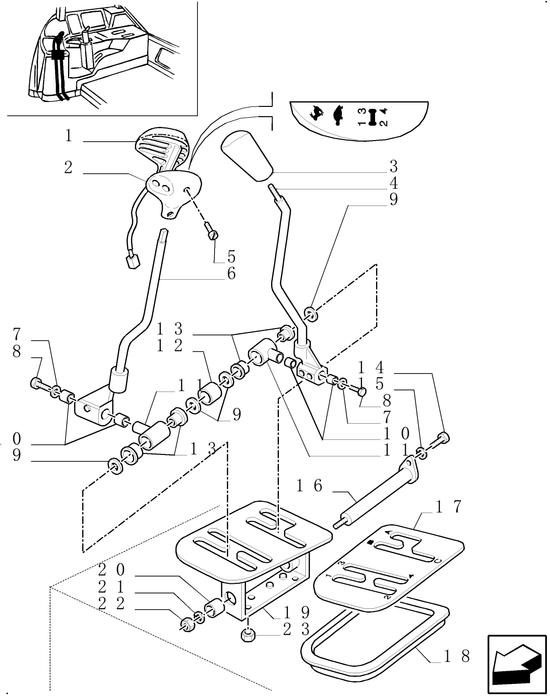 TM120 LEVER