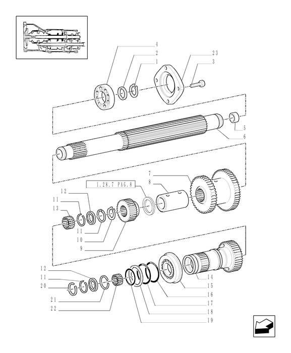 TM120 SPACER