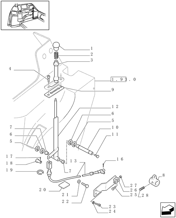 TM120 LOCK PIN