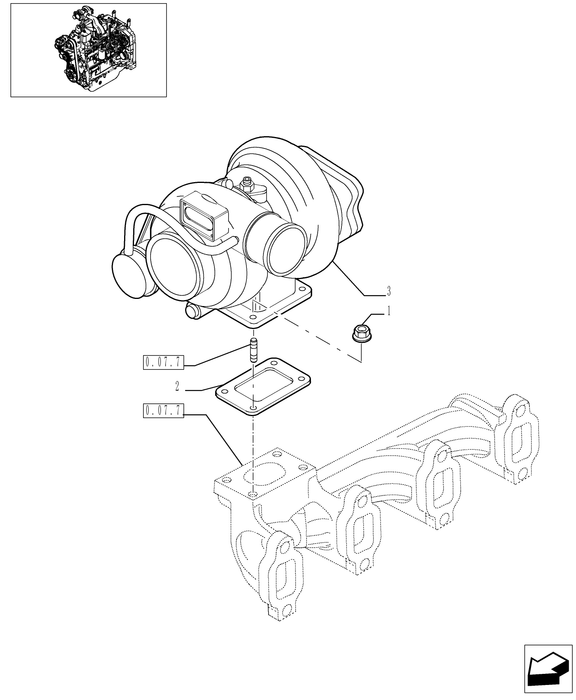 TN85A REMAN-TURBOCHARGER