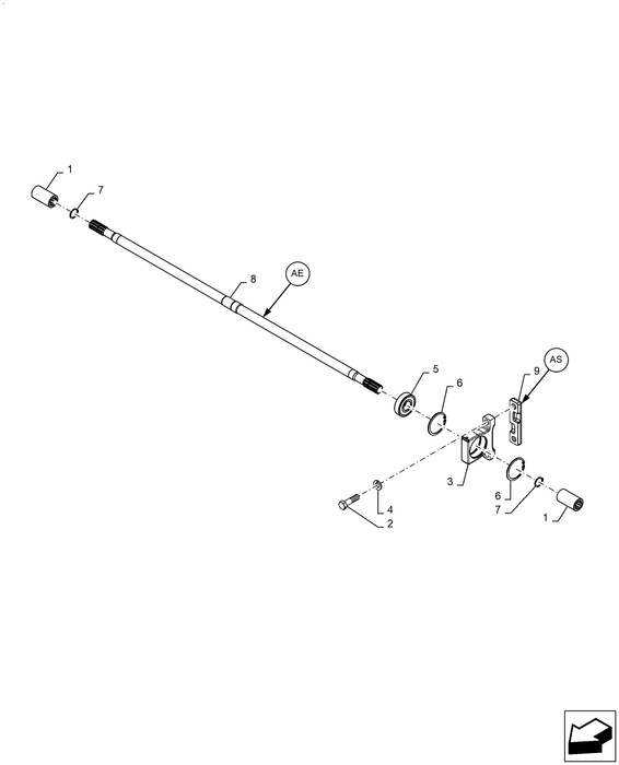 WM60 SPLINED COUPLING